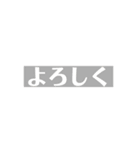 ながいいぬ(組み合わせできる)（個別スタンプ：21）