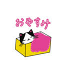 お留守番中のうちのねこからくるスタンプ02（個別スタンプ：24）