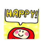 happy だるまりん（個別スタンプ：2）