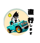 安全第一！仕事猫エレが作業現場で一言！（個別スタンプ：15）