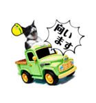 安全第一！仕事猫エレが作業現場で一言！（個別スタンプ：16）