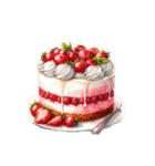 オリジナル誕生日ケーキを贈ろう（個別スタンプ：4）