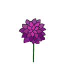 お花と花瓶のコーディネート（個別スタンプ：7）