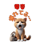 待ち合わせ猫でコミュニケーション（個別スタンプ：14）