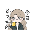 今日も限界大学生（個別スタンプ：13）