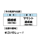 【簿記・会計風】今の気持ち仕訳スタンプ（個別スタンプ：15）