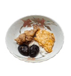 食品シリーズ : 祖父母の料理 #42（個別スタンプ：1）