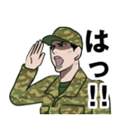 陸上自衛隊のLINEスタンプ11（個別スタンプ：10）