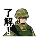 陸上自衛隊のLINEスタンプ11（個別スタンプ：19）