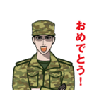 陸上自衛隊のLINEスタンプ11（個別スタンプ：21）