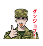 陸上自衛隊のLINEスタンプ11（個別スタンプ：22）