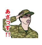 陸上自衛隊のLINEスタンプ11（個別スタンプ：23）