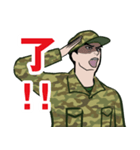 陸上自衛隊のLINEスタンプ11（個別スタンプ：29）