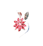 ドコカニアル花（個別スタンプ：6）