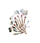 ドコカニアル花（個別スタンプ：19）