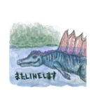 丁寧に生きたい恐竜とその仲間たち（個別スタンプ：11）