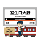 毎日使える丁寧な報告 最近鉄道は大阪線！（個別スタンプ：25）