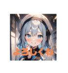 不知火の美少女スタンプ5 コスプレVer.（個別スタンプ：7）