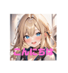 不知火の美少女スタンプ5 コスプレVer.（個別スタンプ：9）