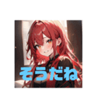 不知火の美少女スタンプ5 コスプレVer.（個別スタンプ：25）
