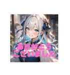 不知火の美少女スタンプ5 コスプレVer.（個別スタンプ：40）
