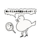 植毛バードのピスター（個別スタンプ：33）