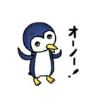 元気に頑張るペンギンさん（個別スタンプ：11）