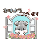 愛犬シュナウザーdeごあいさつ♡秋（個別スタンプ：10）