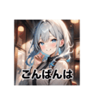 不知火の美少女スタンプ7（個別スタンプ：3）