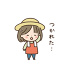 農業女子の毎日（個別スタンプ：10）