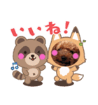 トイプードル家族スタンプ（個別スタンプ：19）
