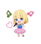 ちびっ子モナちゃん（個別スタンプ：3）