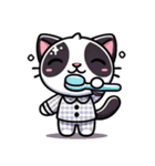 猫ちゃんの毎日300（個別スタンプ：9）