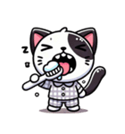 猫ちゃんの毎日300（個別スタンプ：10）