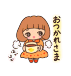 れとろがーるずの毎日スタンプ（個別スタンプ：7）