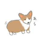 やわらかふんわりコーギー（個別スタンプ：2）