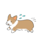 やわらかふんわりコーギー（個別スタンプ：14）