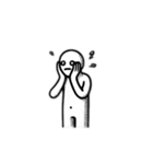 不気味君の日常（個別スタンプ：6）
