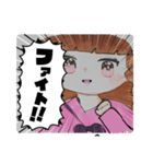 女の子イラスト1（個別スタンプ：5）