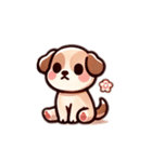 愛しい犬のスタンプ（個別スタンプ：1）