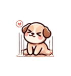 愛しい犬のスタンプ（個別スタンプ：16）