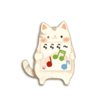 毎日使える♡ねこ付箋（個別スタンプ：12）