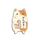 毎日使える♡ねこ付箋（個別スタンプ：16）