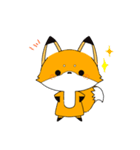 きつねちゃんといっしょ（個別スタンプ：4）