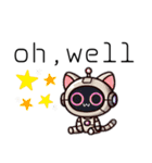 AIねこロボ⁉︎スタンプ26 English3（個別スタンプ：9）