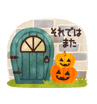 北欧かわいい日常・ハロウィン（個別スタンプ：5）