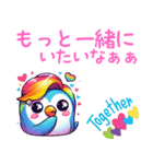 チャラいペンギンの嬉しい言葉（個別スタンプ：27）