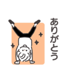 ◉よく動く◉おしゃれ◉かっこいい線画（個別スタンプ：9）