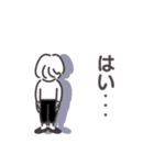 ◉よく動く◉おしゃれ◉かっこいい線画（個別スタンプ：31）