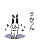 ◉よく動く◉おしゃれ◉かっこいい線画（個別スタンプ：39）